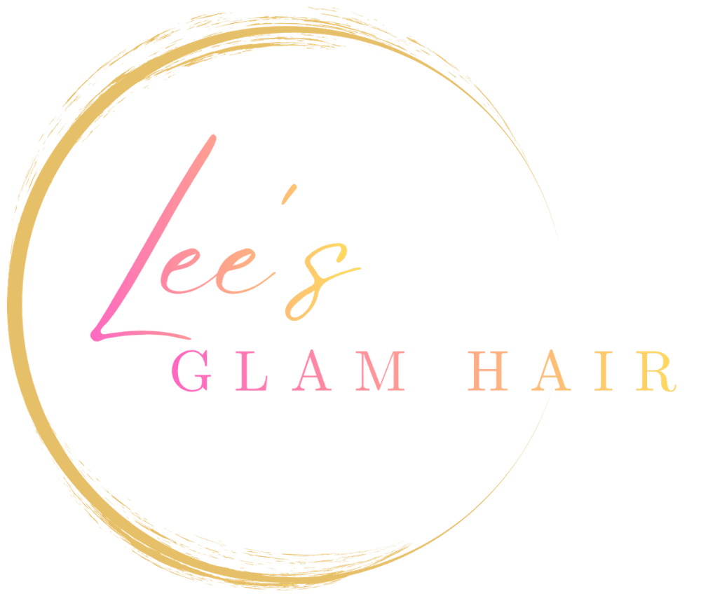 Lee's glam hair logo